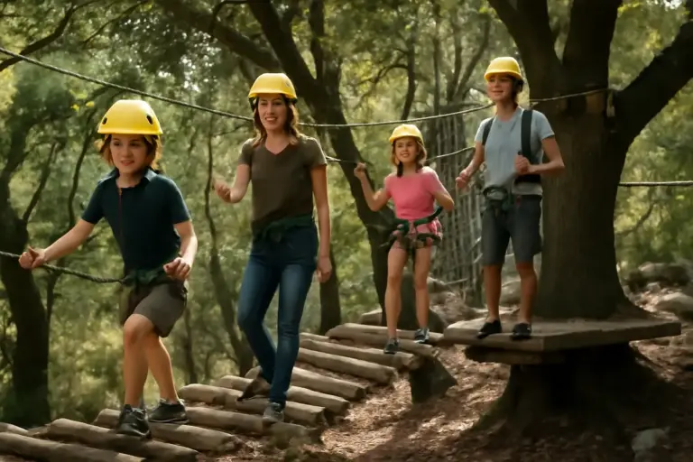 Percorsi avventura tra i lecci della Barbagia: l’attività outdoor ideale per chi viaggia in famiglia