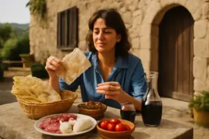 Qual è il vero sapore del pane pistoccu? Dove gustarlo appena sfornato con ingredienti locali