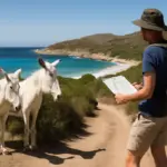 Itinerario ad anello nel Parco dell’Asinara: dove vedere i celebri asinelli bianchi e spiagge solitarie