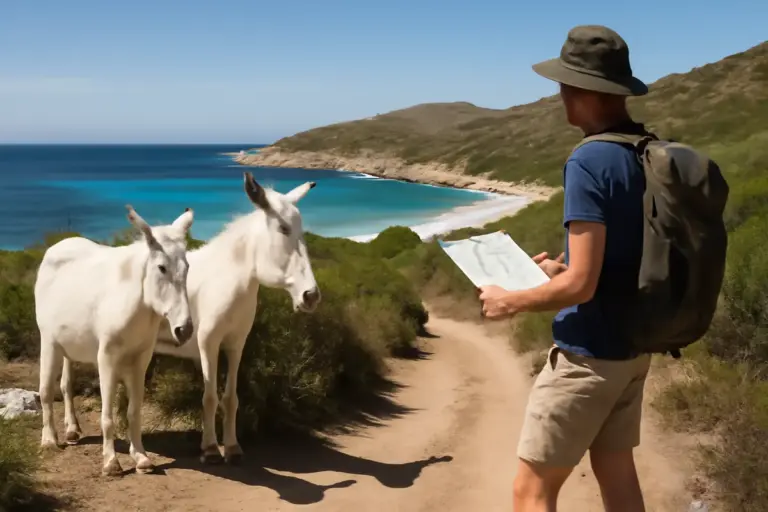 Itinerario ad anello nel Parco dell’Asinara: dove vedere i celebri asinelli bianchi e spiagge solitarie