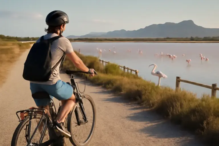 In bicicletta tra le saline di Molentargius: scorci spettacolari e consigli per incontri ravvicinati con la fauna
