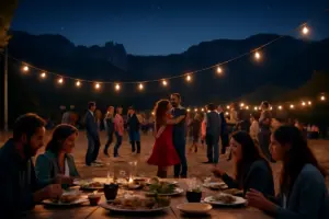 Feste campestri nei monti del Nuorese: mangiare e ballare sotto le stelle in scenari spettacolari