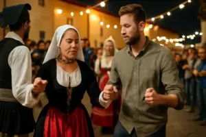 Scoprire i balli popolari sardi durante le feste di paese: come partecipare e non sentirsi fuori posto