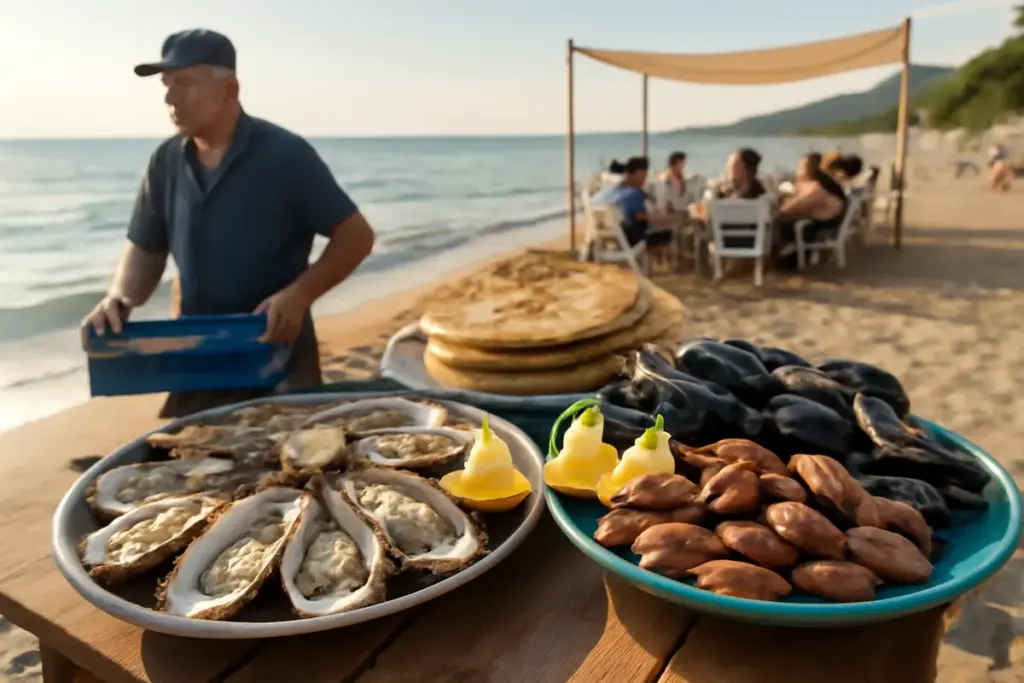 Sapori della costa ogliastrina: i frutti di mare dal pescatore alle sagre in spiaggia